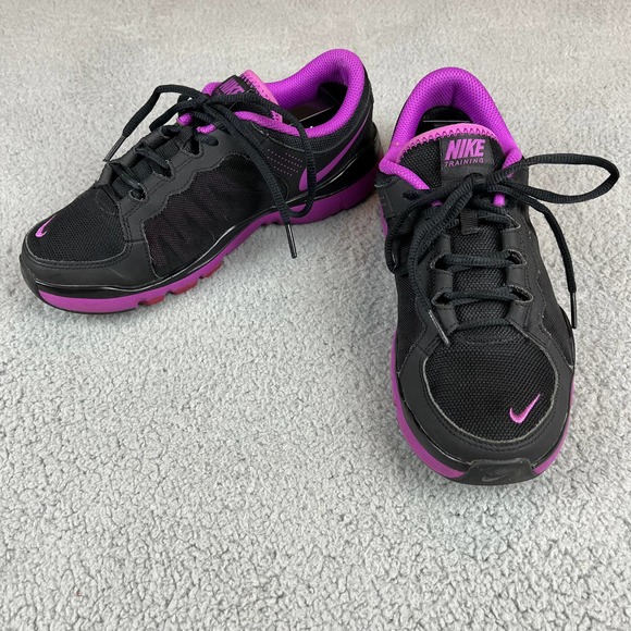 Nike Shoes - Nike Women's Size 8 Flex Trainer 2 511332-002 Black Purple Running Shoes Sneaker